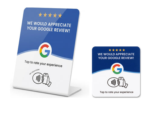 Combideal: Google Review Bord en Google Review Card